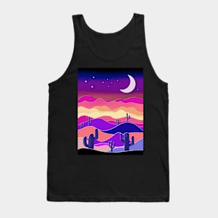 Night in Desert Tank Top